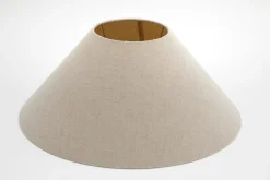 Abat-Jour|Luminaire<Flamant CIRCUM, abat-jour, japandi, conique, 45 cm Blanccassé