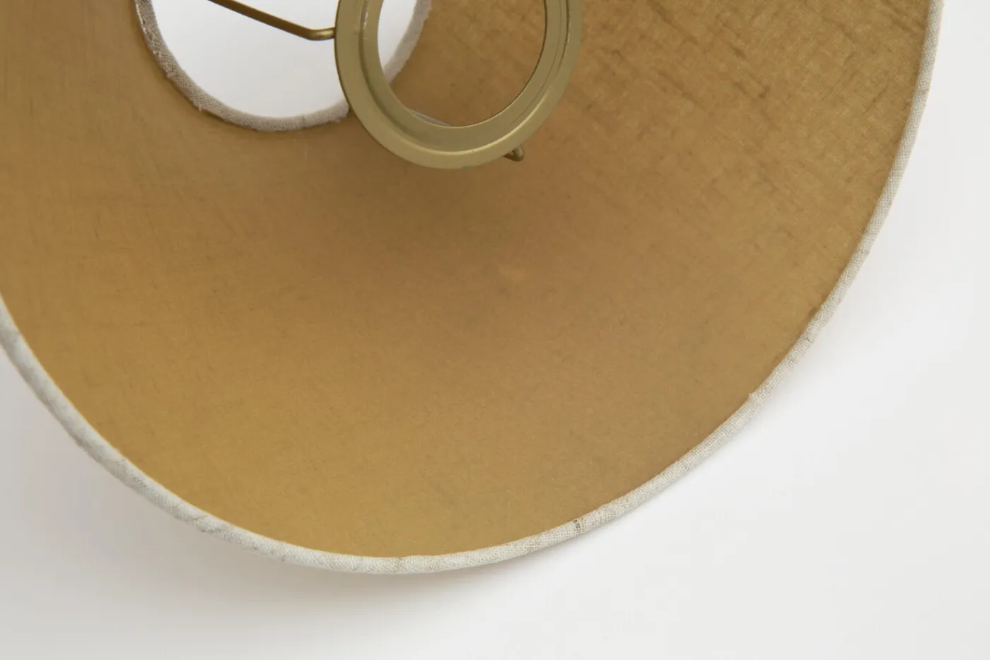 Abat-Jour|Luminaire<Flamant CIRCUM, abat-jour, japandi, conique, 45 cm Blanccassé
