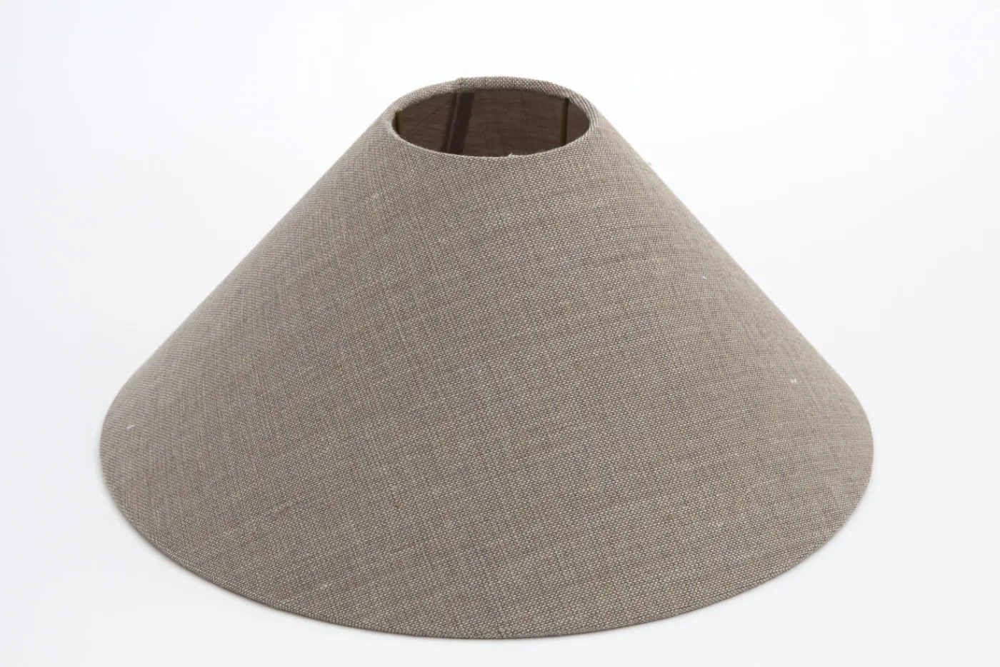 Abat-Jour|Luminaire<Flamant CIRCUM, abat-jour, naturel et gris, conique, 30 cm Blanccassé