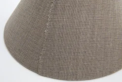 Abat-Jour|Luminaire<Flamant CIRCUM, abat-jour, naturel et gris, conique, 55 cm Blanccassé