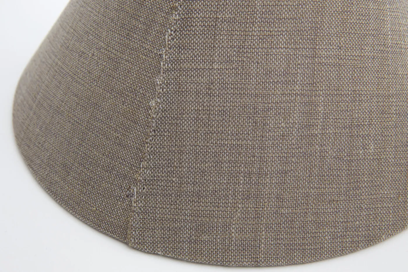 Abat-Jour|Luminaire<Flamant CIRCUM, abat-jour, naturel et gris, conique, 55 cm Blanccassé
