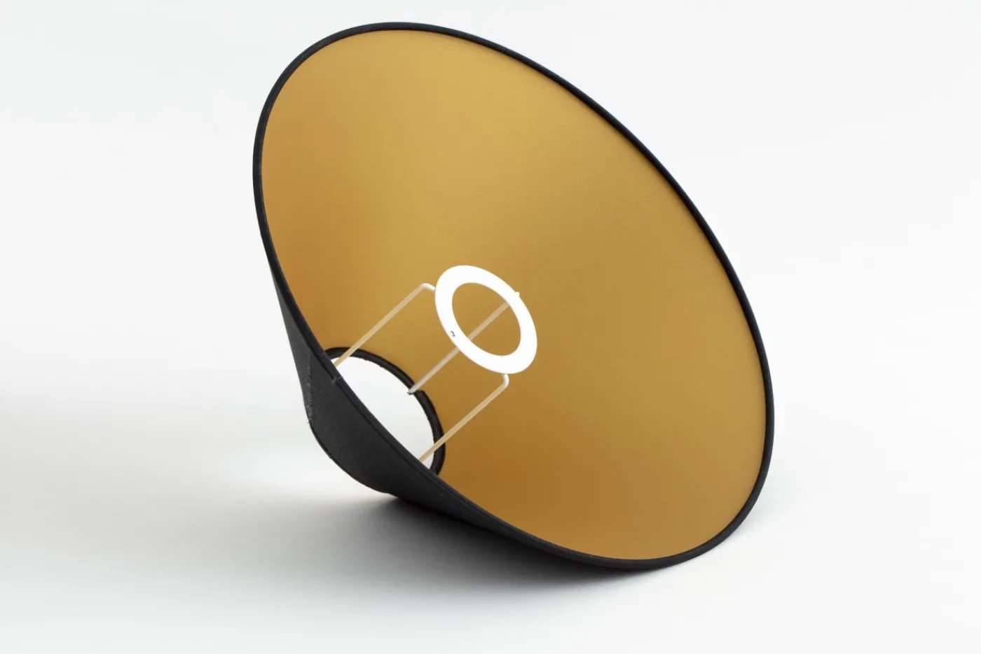 Abat-Jour|Luminaire<Flamant CIRCUM, abat-jour, et or, conique, 30 cm Noir
