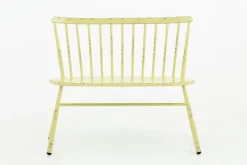 Banquettes|Fauteuils<Flamant CLAIRE, banc de jardin, rétro Jaune