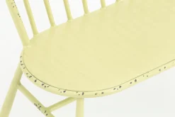 Banquettes|Fauteuils<Flamant CLAIRE, banc de jardin, rétro Jaune