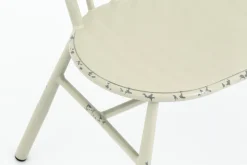 Banquettes|Fauteuils<Flamant CLAIRE, banc de jardin, rétro Blanc