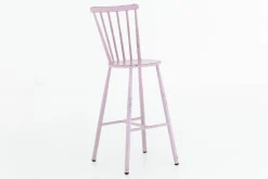 Chaises|Chaises<Flamant CLAIRE, chaise de bar de jardin, rétro Rose