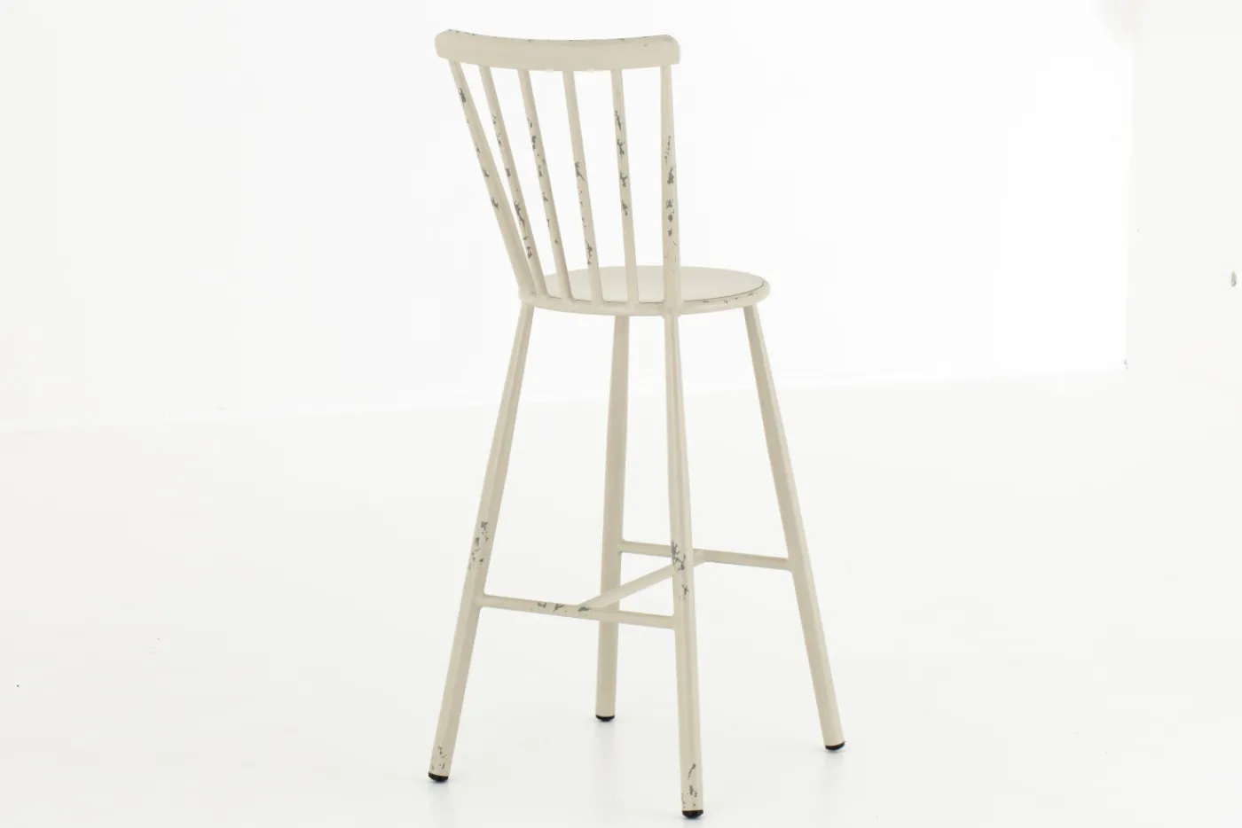 Chaises|Chaises<Flamant CLAIRE, chaise de bar de jardin, rétro Blanc