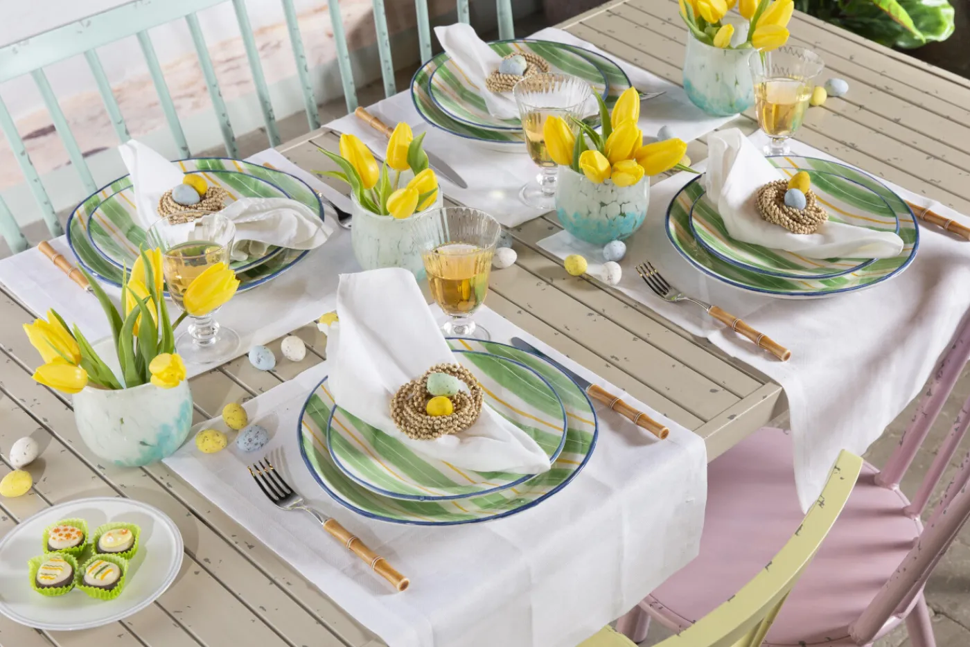 Chaises|Chaises<Flamant CLAIRE, chaise de jardin, rétro Rose