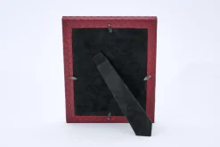 Cadres Photo|Cadres Photo<Flamant CLAYTON, cadre photo, cuir, 13x18 Rouge