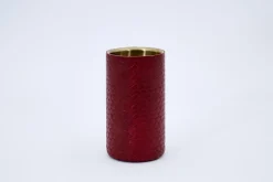 Carafes Et Bouteilles|Carafes Et Bouteilles<Flamant CLAYTON, porte-bouteille, cuir Rouge