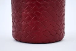 Carafes Et Bouteilles|Carafes Et Bouteilles<Flamant CLAYTON, porte-bouteille, cuir Rouge