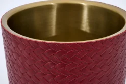 Ustensiles De Service Et De Cuisine|Accessoires<Flamant CLAYTON, refroidisseur à vin, cuir Rouge