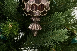 Boules De Noël|Boules De Noël<Flamant CLEMENT, pendentif Noël Brun