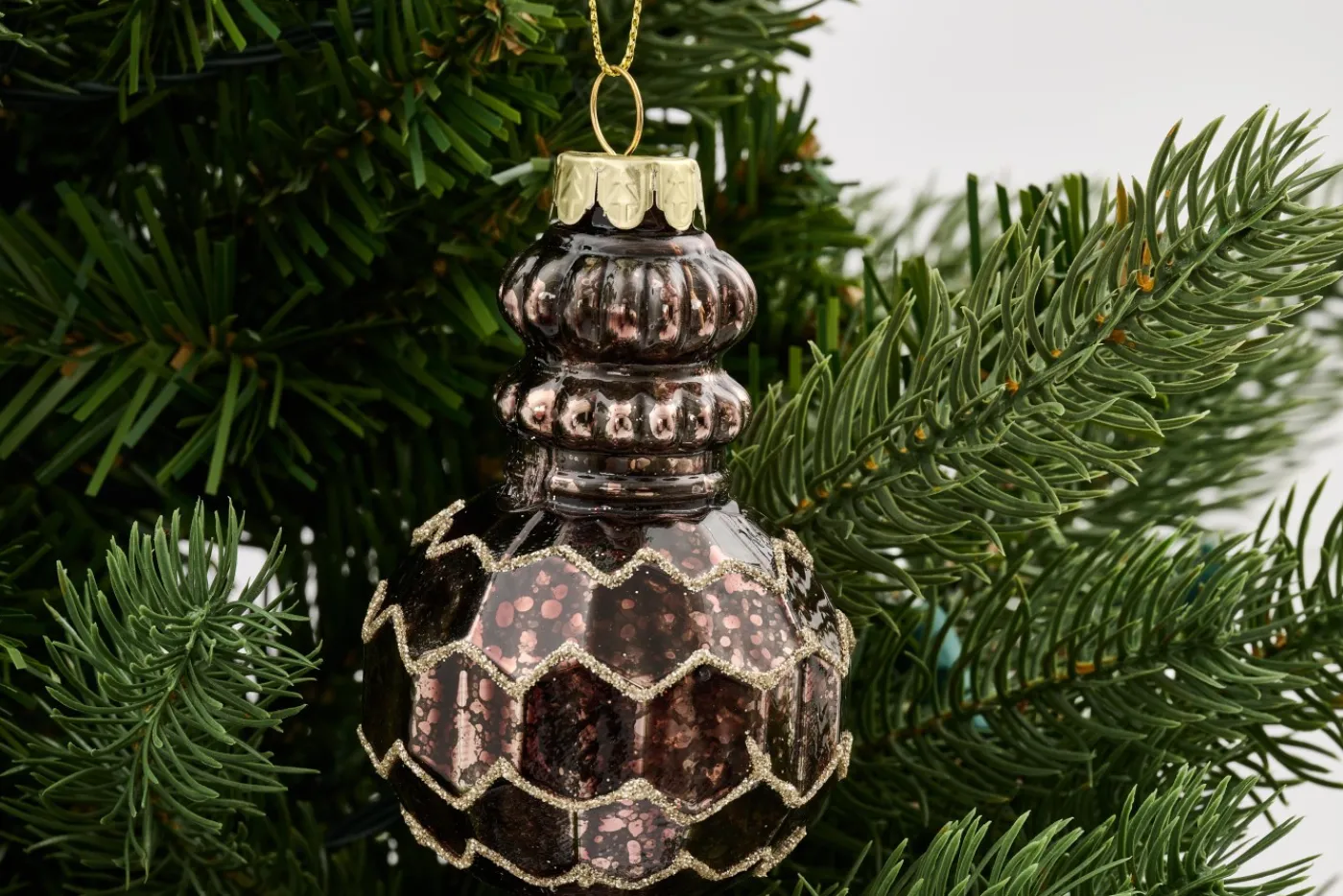 Boules De Noël|Boules De Noël<Flamant CLEMENT, pendentif Noël Brun