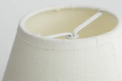 Abat-Jour|Luminaire<Flamant CLIPS, abat-jour, écru, conique, 14 cm Blanc