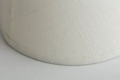 Abat-Jour|Luminaire<Flamant CLIPS, abat-jour, écru, cylindrique, 10 cm Blanc