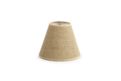 Abat-Jour|Luminaire<Flamant CLIPS, abat-jour, jute, conique, 14 cm Brun
