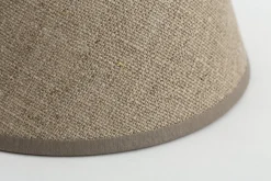 Abat-Jour|Luminaire<Flamant CLIPS, abat-jour, naturel, conique, 14 cm Blanccassé