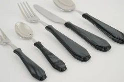 Couverts|Couverts<Flamant COLINE, couteau de table Noir