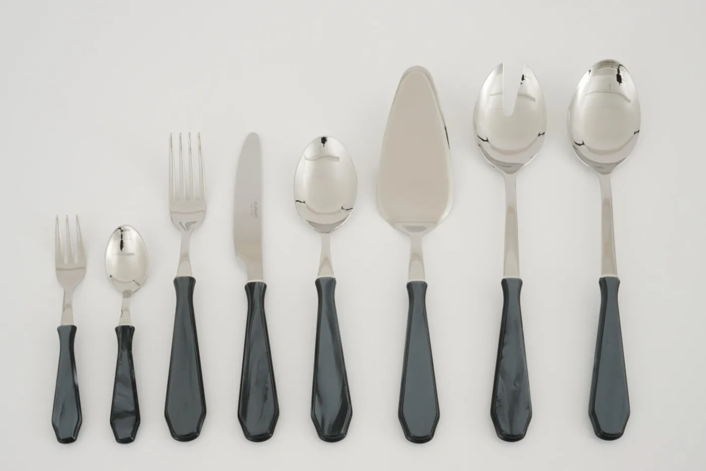 Couverts|Couverts<Flamant COLINE, couteau de table Noir