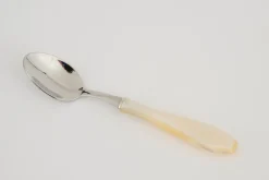 Couverts|Couverts<Flamant COLINE, cuillère à café Blanccassé
