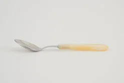 Couverts|Couverts<Flamant COLINE, cuillère à café Blanccassé