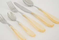 Couverts|Couverts<Flamant COLINE, cuillère de table Blanccassé