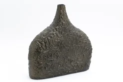 Pots Et Vases|Décoration<Flamant CORRALEE, vase, céramique, bronze, L Brun