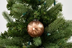 Boules De Noël|Boules De Noël<Flamant CRACKLE, boule de Noël, blush, S Rose