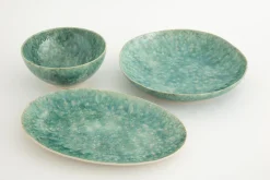 Assiettes, Plats Et Bols|Assiettes,Plats Et Bols<Flamant CRESTA, coupelle, céramique, turquoise, rond, 24cm Mixte