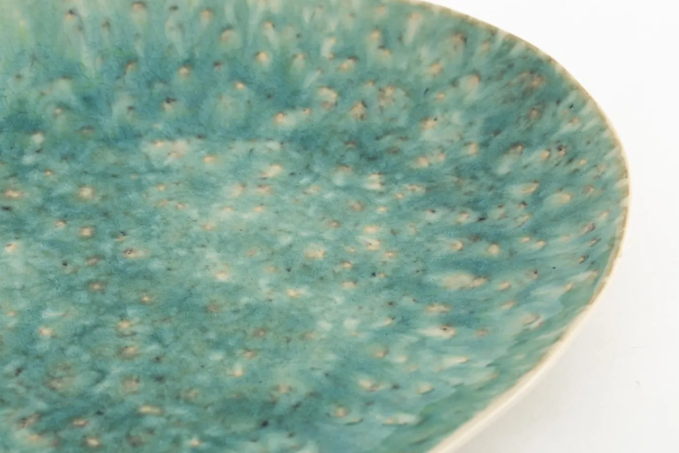 Assiettes, Plats Et Bols|Assiettes,Plats Et Bols<Flamant CRESTA, plateau, céramique, turquoise, ovale Mixte