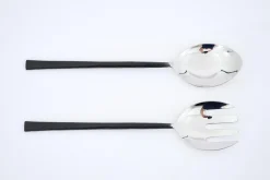 Couverts|Couverts<Flamant CURNO, couverts à salade, set de 2 Noir