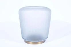 Porte Bougie, Chauffe-Plats Et Photophores|Porte Bougie, Chauffe-Plats Et Photophores<Flamant CUSTODIO, photophore, verre et métal, L Vert