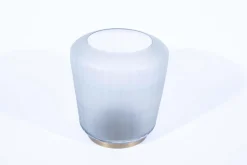 Porte Bougie, Chauffe-Plats Et Photophores|Porte Bougie, Chauffe-Plats Et Photophores<Flamant CUSTODIO, photophore, verre et métal, L Vert