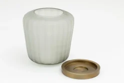 Porte Bougie, Chauffe-Plats Et Photophores|Porte Bougie, Chauffe-Plats Et Photophores<Flamant CUSTODIO, photophore, verre et métal, M Vert