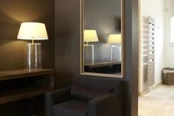 Lampes|Lampes De Table Et De Bureau<Flamant CYPRI, lampe de table, verre, L Or