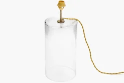 Lampes|Lampes De Table Et De Bureau<Flamant CYPRI, lampe de table, verre, L Or