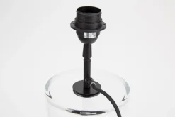 Lampes|Lampes De Table Et De Bureau<Flamant CYPRI, lampe de table, verre, , S Noir