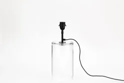 Lampes|Lampes De Table Et De Bureau<Flamant CYPRI, lampe de table, verre, , S Noir