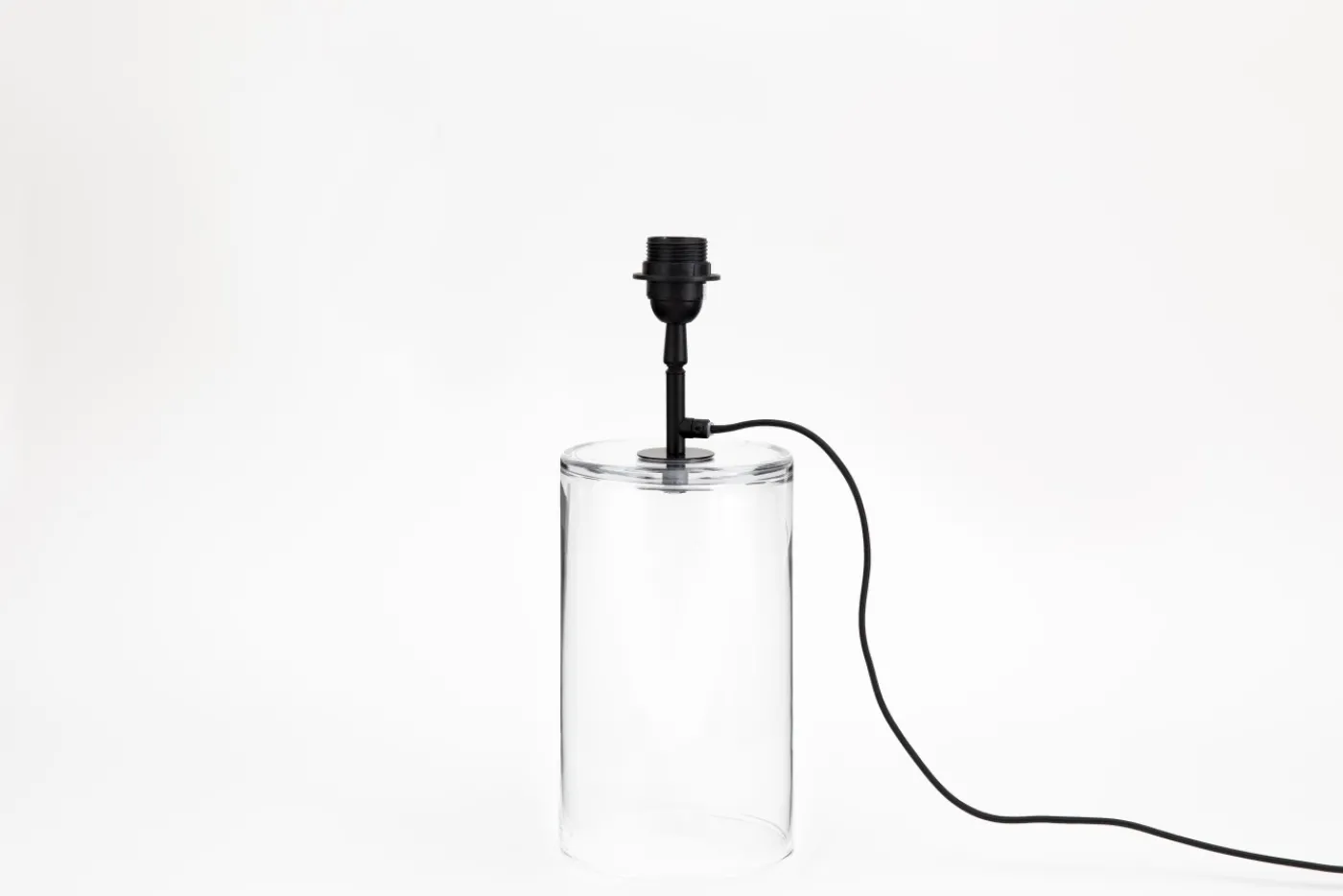 Lampes|Lampes De Table Et De Bureau<Flamant CYPRI, lampe de table, verre, , S Noir