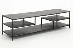 Tables De Salon|Tables De Salon<Flamant DARION, table basse, rectangulaire, métal Noir