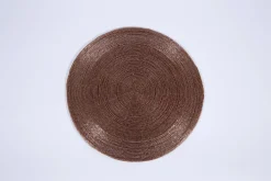 Textile|Sets De Table Et Porte-Couverts<Flamant DELVIN, set de table, perles, cuivre Brun