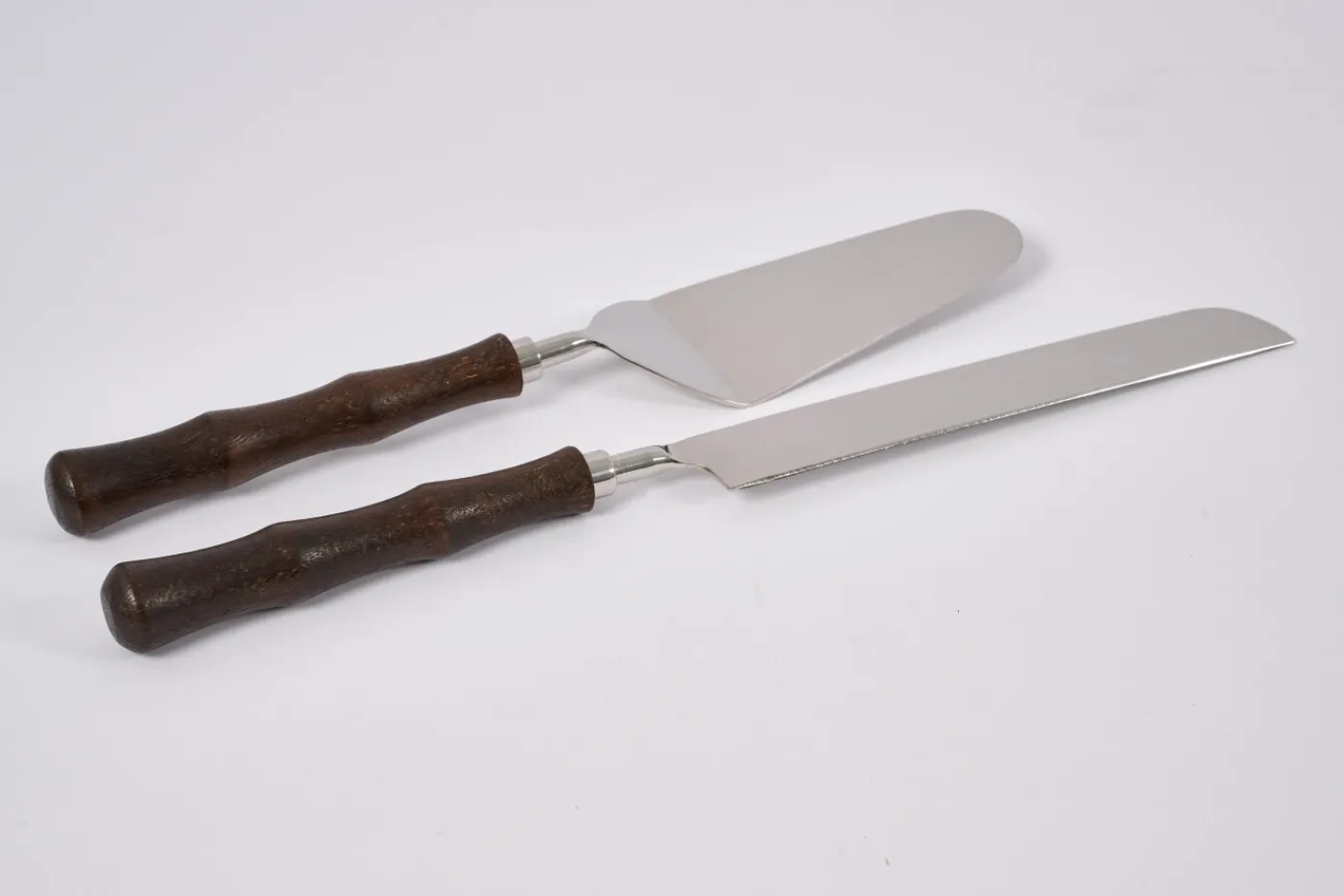 Couverts|Couverts<Flamant DILAN, jeu de gâteau, set de 2 Brun