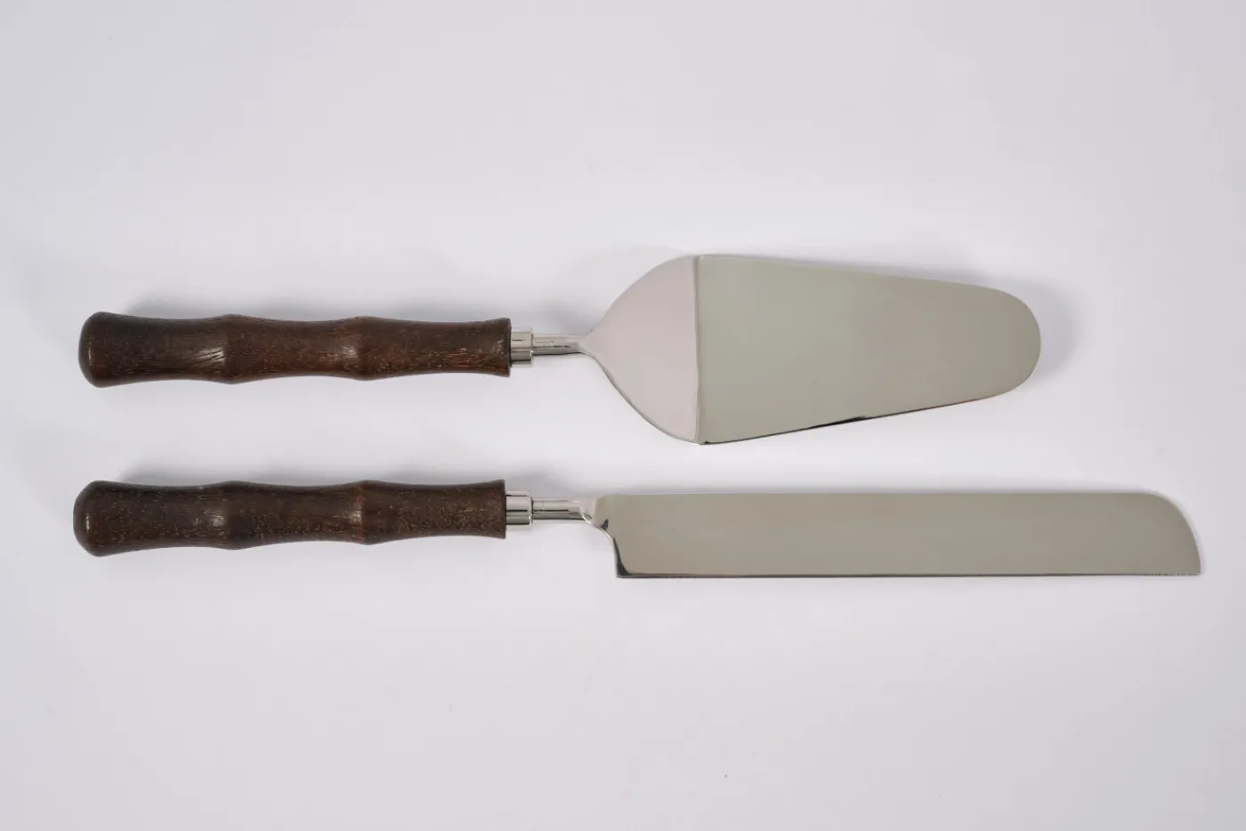 Couverts|Couverts<Flamant DILAN, jeu de gâteau, set de 2 Brun