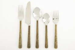 Couverts|Couverts<Flamant DINAH, couverts, set de 5 Or