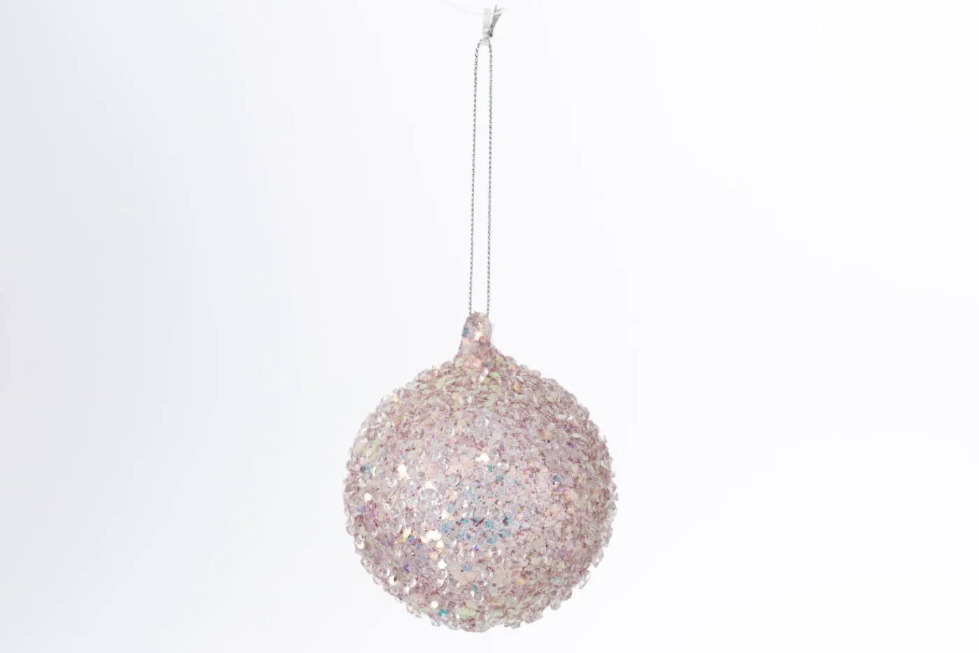 Boules De Noël|Boules De Noël<Flamant DIZZY, boule de Noël Rose