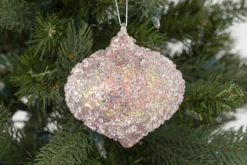 Boules De Noël|Boules De Noël<Flamant DIZZY, pendentif Noël Rose