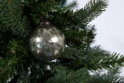 Boules De Noël|Boules De Noël<Flamant DOUCE, boule de Noël, Argent