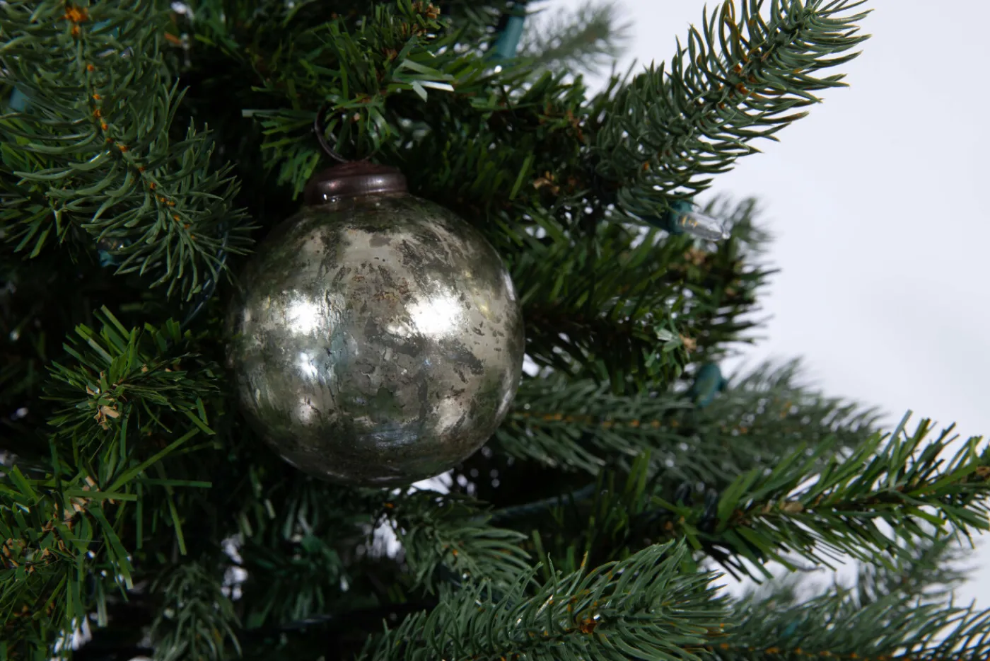 Boules De Noël|Boules De Noël<Flamant DOUCE, boule de Noël, Argent