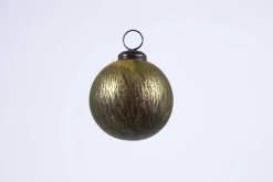 Boules De Noël|Boules De Noël<Flamant DOUCE, boule de Noël, Or